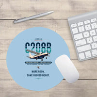 Thumbnail for Cessna 208B Grand Caravan - Original - Round Mouse Pad - Light Blue