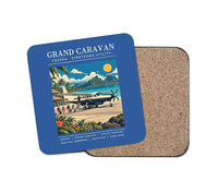 Thumbnail for Cessna 208B Grand Caravan - Poster - Coaster - Blue