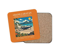 Thumbnail for Cessna 208B Grand Caravan - Poster - Coaster - Orange