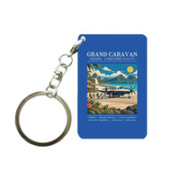 Thumbnail for Cessna 208B Grand Caravan - Poster - Key Chain - Blue