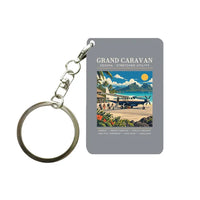 Thumbnail for Cessna 208B Grand Caravan - Poster - Key Chain - Gray