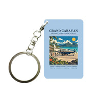 Thumbnail for Cessna 208B Grand Caravan - Poster - Key Chain - Light Blue