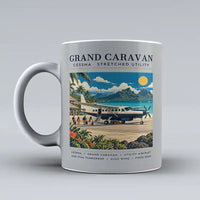 Thumbnail for Cessna 208B Grand Caravan - Poster - Mug - Light Gray