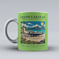 Thumbnail for Cessna 208B Grand Caravan - Poster - Mug - Light Green