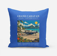 Thumbnail for Cessna 208B Grand Caravan - Poster - Pillow - Blue