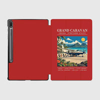 Thumbnail for Cessna 208B Grand Caravan - Poster - Samsung Tablet - Red