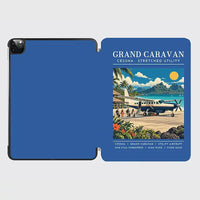 Thumbnail for Cessna 208B Grand Caravan - Poster - iPad Case - Blue