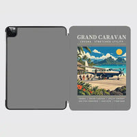 Thumbnail for Cessna 208B Grand Caravan - Poster - iPad Case - Gray