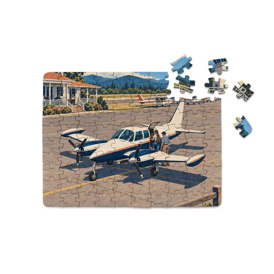 Cessna 310R - 3D - Puzzle