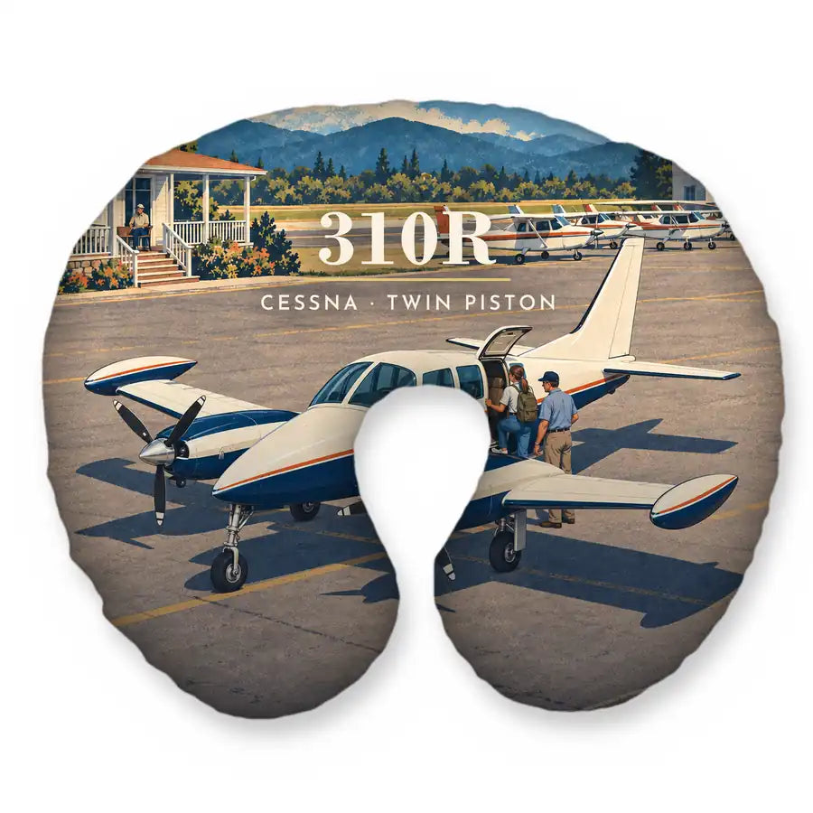 Cessna 310R - 3D - Travel Pillow