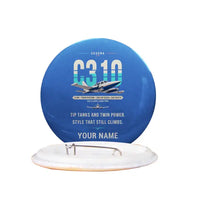 Thumbnail for Cessna 310R - Original + Name - Pin - Blue