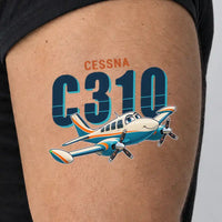 Thumbnail for Cessna 310R - Tattoo - Cartoon - Man