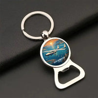 Thumbnail for Cessna 337G Skymaster - 3D + Name - Bottle Opener Key Chain - Full Print