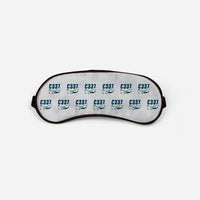 Thumbnail for Cessna 337G Skymaster - Cartoon Pattern - Sleep Mask - Light Gray