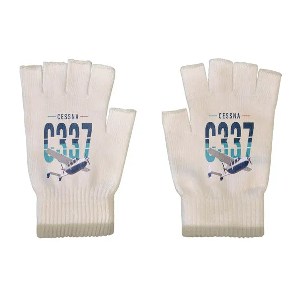 Cessna 337G Skymaster - Gloves - Cut - Original - Beige