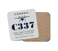 Thumbnail for Cessna 337G Skymaster - Heritage - Coaster - Light Gray
