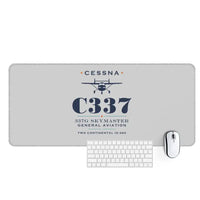 Thumbnail for Cessna 337G Skymaster - Heritage - Desk Mat - Light Gray