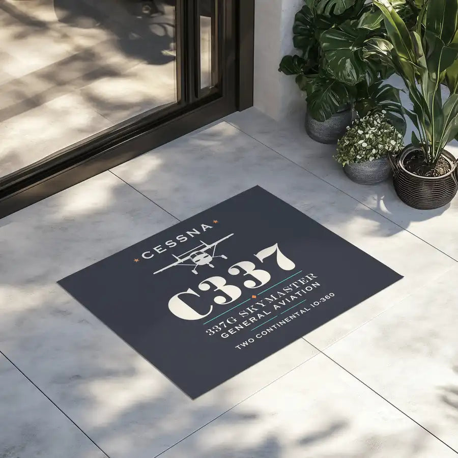 Cessna 337G Skymaster - Heritage - Door Mat