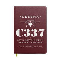 Thumbnail for Cessna 337G Skymaster - Heritage - Notebook - Dark Red