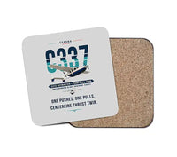 Thumbnail for Cessna 337G Skymaster - Original - Coaster - Light Gray