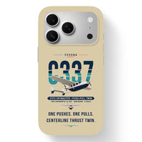 Thumbnail for Cessna 337G Skymaster - Original - MagSafe iPhone 17 Pro - Beige