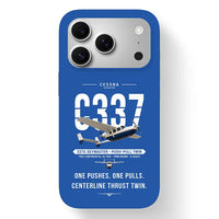Thumbnail for Cessna 337G Skymaster - Original - MagSafe iPhone 17 Pro - Blue