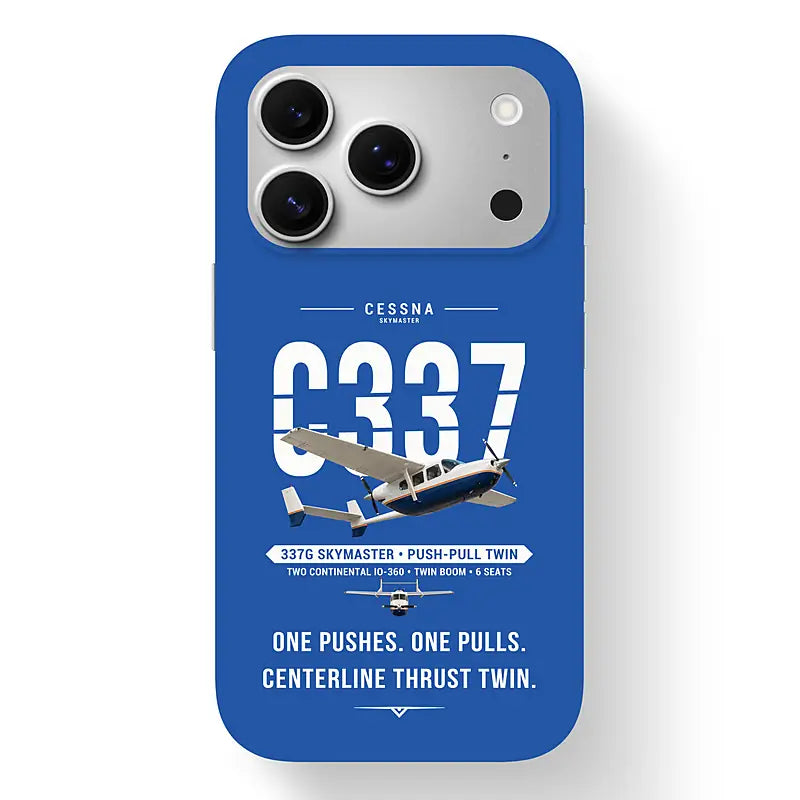 Cessna 337G Skymaster - Original - MagSafe iPhone 17 Pro - Blue