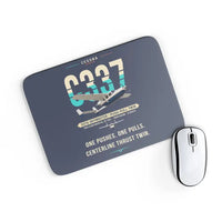 Thumbnail for Cessna 337G Skymaster - Original - Mouse Pad - Navy Blue