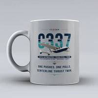 Thumbnail for Cessna 337G Skymaster - Original - Mug - Light Gray