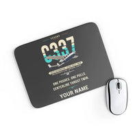 Thumbnail for Cessna 337G Skymaster - Original + Name - Mouse Pad - Black