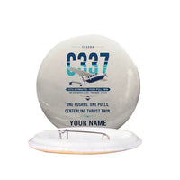 Thumbnail for Cessna 337G Skymaster - Original + Name - Pin - Beige