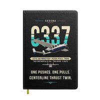 Thumbnail for Cessna 337G Skymaster - Original - Notebook - Black