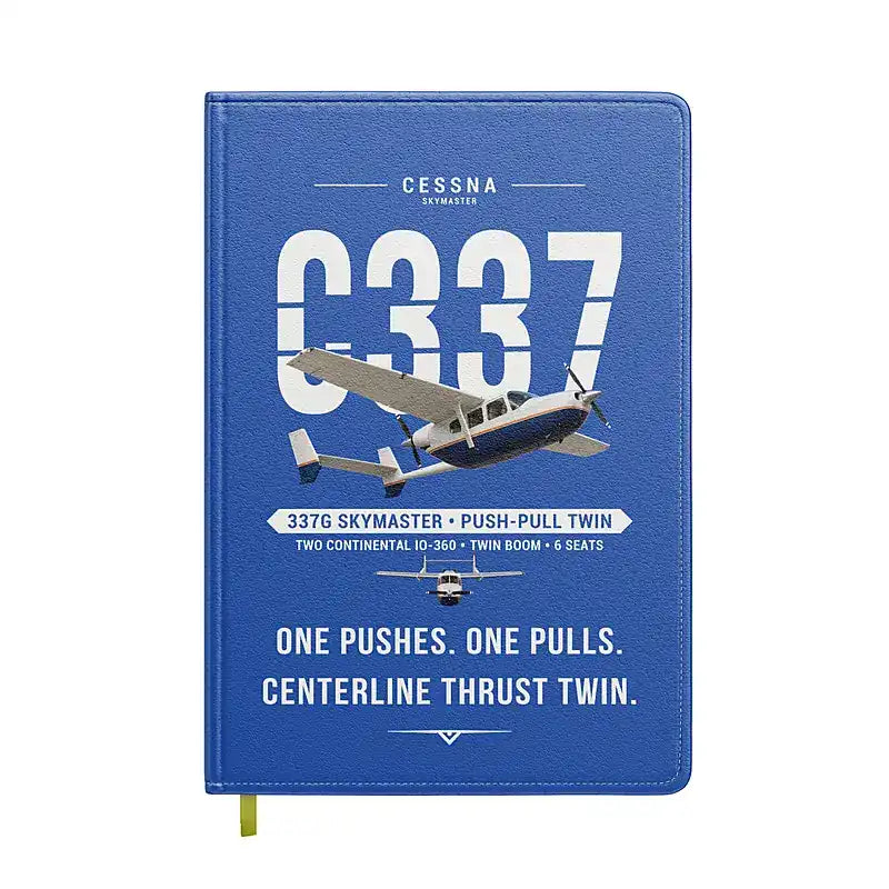 Cessna 337G Skymaster - Original - Notebook - Blue