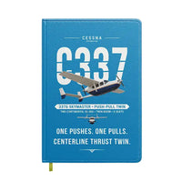 Thumbnail for Cessna 337G Skymaster - Original - Notebook - Turquoise