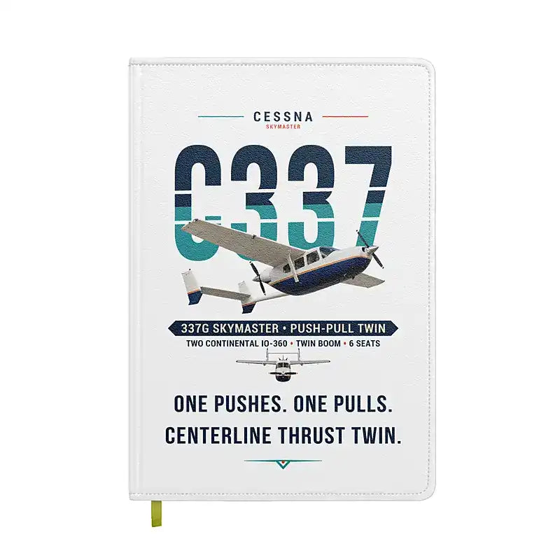 Cessna 337G Skymaster - Original - Notebook - White