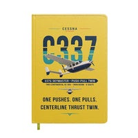 Thumbnail for Cessna 337G Skymaster - Original - Notebook - Yellow