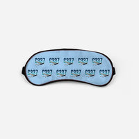 Thumbnail for Cessna 337G Skymaster - Original Pattern - Sleep Mask - Light Blue