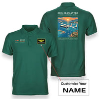 Thumbnail for Cessna 337G Skymaster - Poster - Double-Side Polo - Green + Name