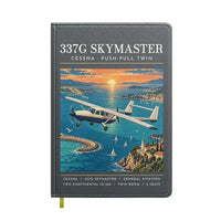 Thumbnail for Cessna 337G Skymaster - Poster - Notebook - Gray