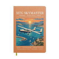 Thumbnail for Cessna 337G Skymaster - Poster - Notebook - Orange