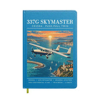 Thumbnail for Cessna 337G Skymaster - Poster - Notebook - Turquoise