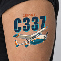 Thumbnail for Cessna 337G Skymaster - Tattoo - Cartoon - Man