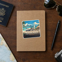 Thumbnail for Cessna 408 SkyCourier - 3D + Name - Square Sticker - Notebook
