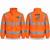Thumbnail for Cessna 408 SkyCourier Reflective Winter Jackets - Original - Orange