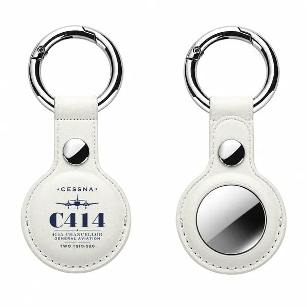 Cessna 414A Chancellor - Heritage - AirTag Case - White