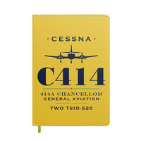 Thumbnail for Cessna 414A Chancellor - Heritage - Notebook - Yellow