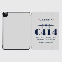 Thumbnail for Cessna 414A Chancellor - Heritage - iPad Case - Light Gray
