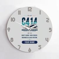 Thumbnail for Cessna 414A Chancellor - Original + Name - No Frame - Light Gray