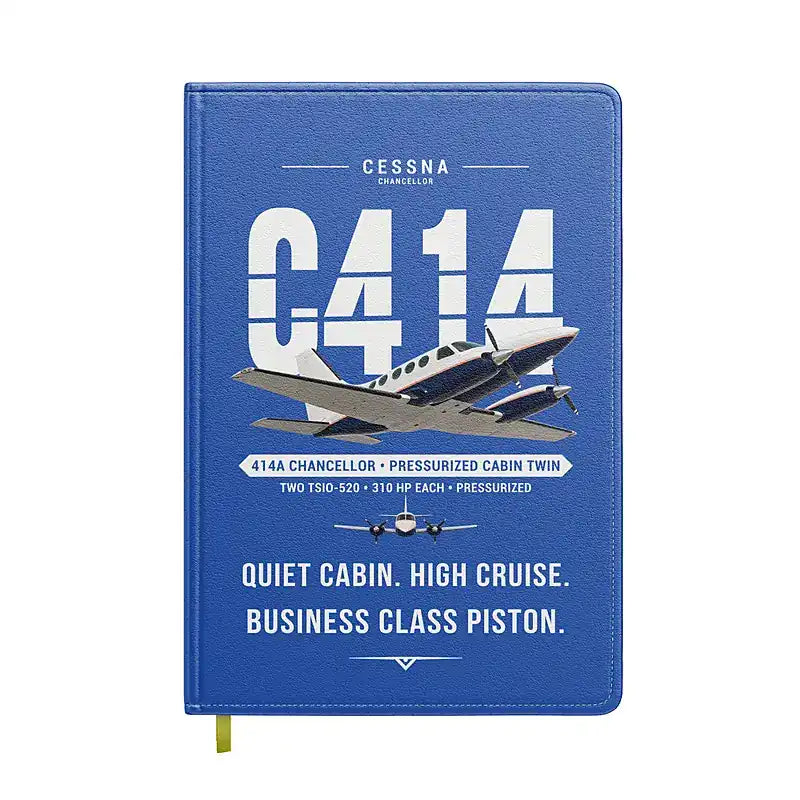 Cessna 414A Chancellor - Original - Notebook - Blue
