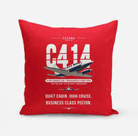 Thumbnail for Cessna 414A Chancellor - Original - Pillow - Red